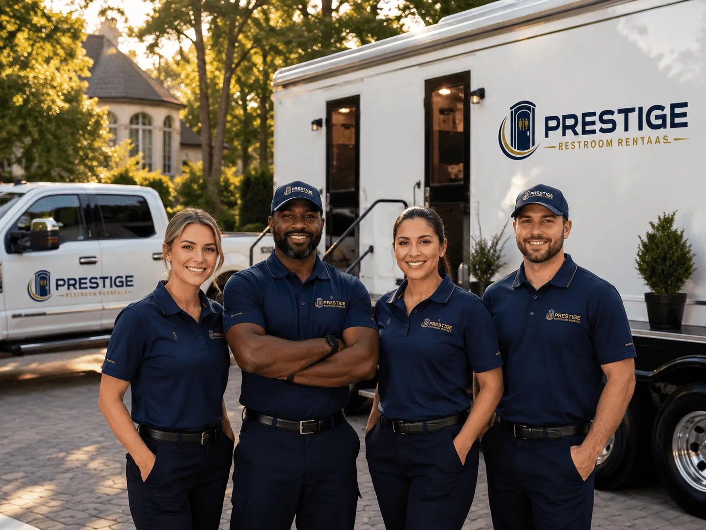 Trusted Luxury Portable Restrooms company in Leon, IA